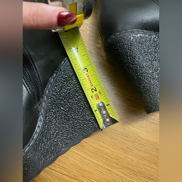 Chunky knee-high boots size 7 - Picture 6 of 7